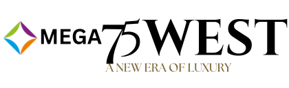 Mega 75 West Logo